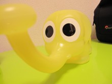 大葉栽培5日目ぞうさんジョウロ